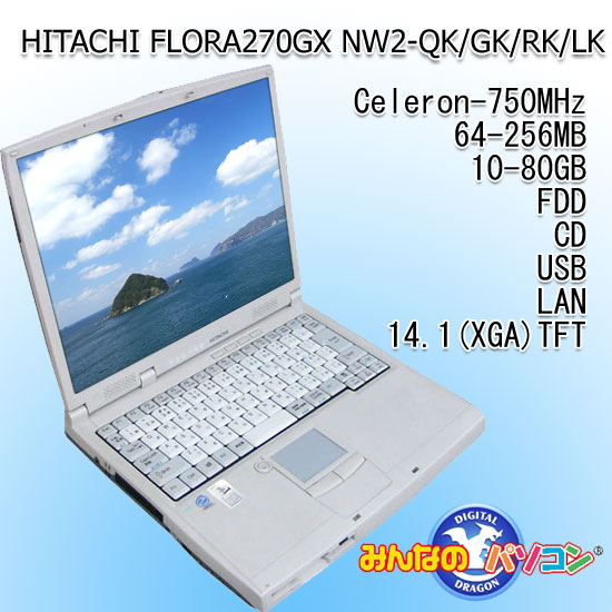 Ãm[gp\RFLORA270GX NW2-QK/GK/RK/LK(128MB)  ̎ʐ^